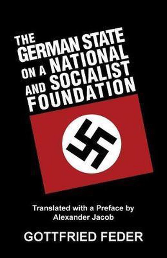 The German State on a National and Socialist Foundation - cover