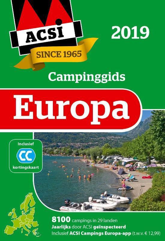 ACSI Campinggids  -   Europa 2019 set 2 delen