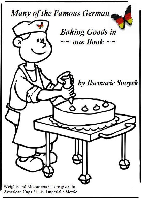 Many of the Famous German Baking Goods in one book - cover