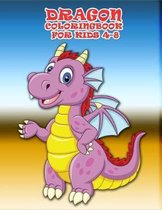 Dragon Coloring Book For Kids 4-8