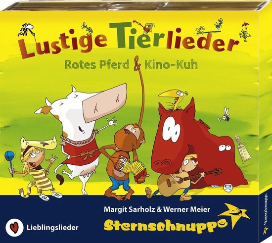 Lustige Tierlieder - cover
