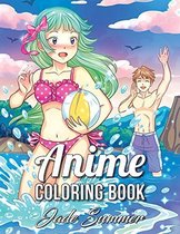 Anime Coloring Book - Jade Summer - Kleurboek voor volwassenen