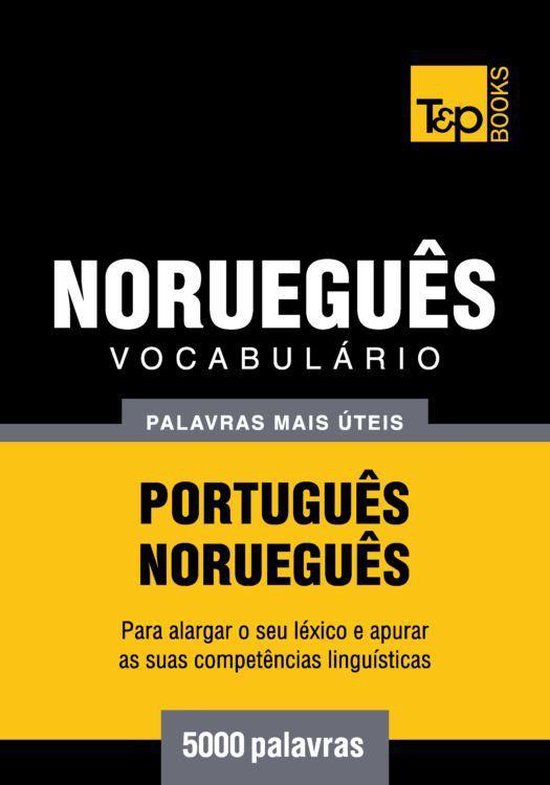 Vocabulário Português-Norueguês - 5000 palavras mais úte ... - cover