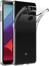 LG Q6 hoesje - Soft TPU case - transparant