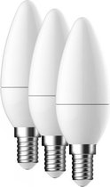 E14 LED Lamp Energetic Kaars 3 Pack - 3.6W - vervangt 25W