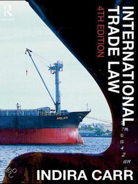 International Trade Law - cover