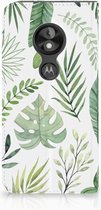 Motorola Moto E5 Play Uniek Standcase Hoesje Leaves