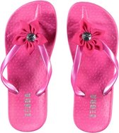 Zebra slippers Pink maat 37