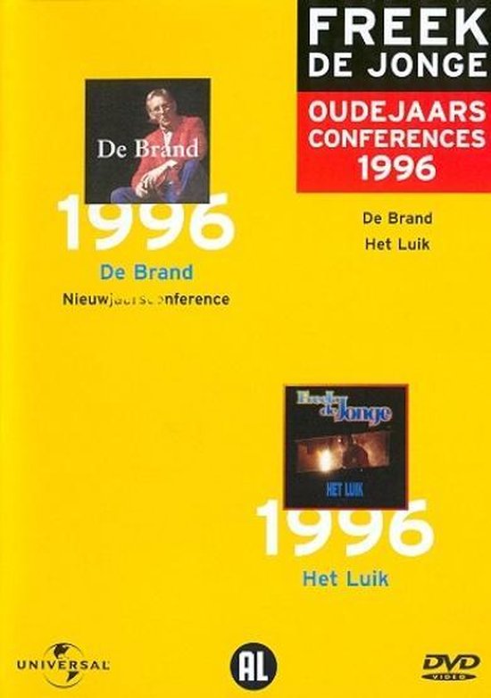 Cover van de film 'Freek De Jonge - Oudejaars Conferences 3'