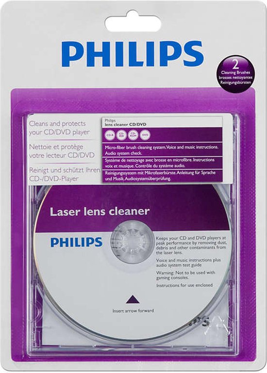 Philips SVC2330 - Dvd / Cd-speler Lensreiniger | bol.com
