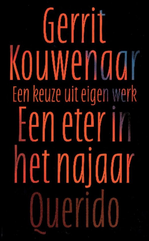 Cover van het boek 'Een eter in het najaar'