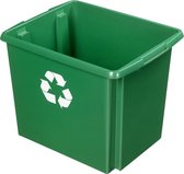 Sunware Nesta eco opbergbox - voor afvalscheidingssysteem - 45L - groen