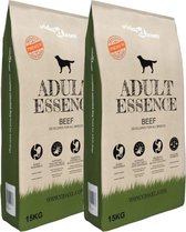 Premium hondenvoer droog Adult Essence Beef 30 kg 2 st