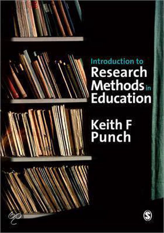 Introduction to Research Methods in Education - cover