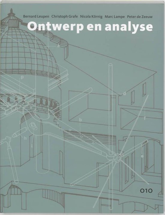Cover van het boek 'Ontwerp en analyse' van B. Leupen