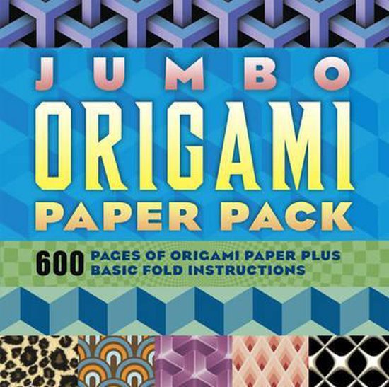 Jumbo Origami Paper Pack, Sterling Publishing 9781454912316 Boeken