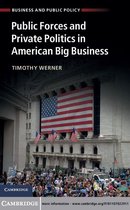 Business and Public Policy -  Public Forces and Private Politics in American Big Business