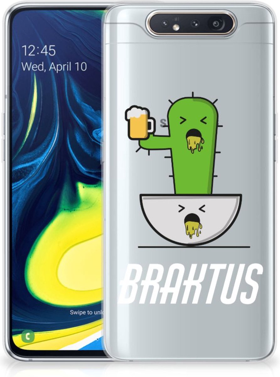 Samsung Galaxy A80 Telefoonhoesje met Naam Braktus