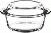 Borcam Ronde Ovenschaal - met deksel- 3000cc- 1 stuk