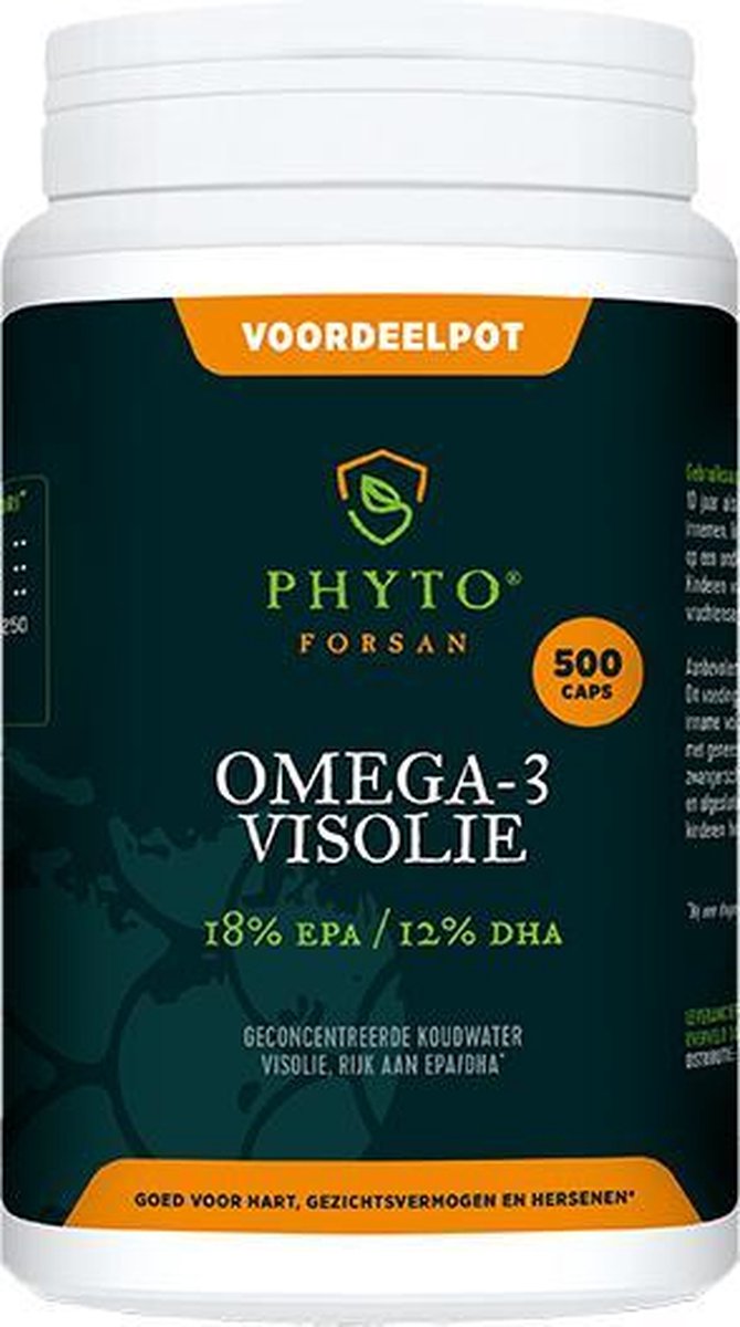 Goedkoopste Omega 3 - Visolie maxiverpakking 500 capsules