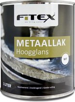 Fitex Metaallak Hoogglans - Lakverf - Dekkend - Terpentine basis -