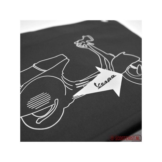 Messenger bag Vespa zwart
