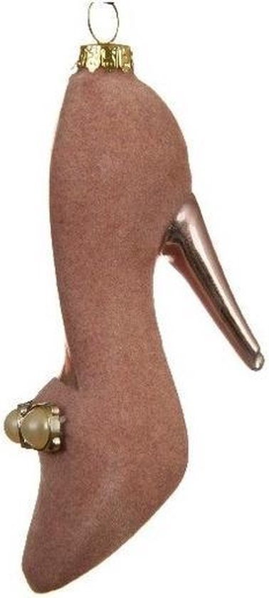 1x Kersthangers figuurtjes lichtroze pumps/hakken 11 cm | bol.com