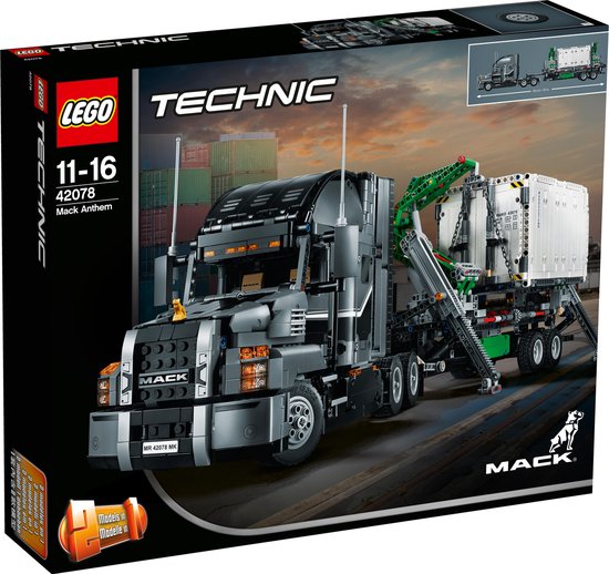 LEGO Technic 42128 pas cher, Le camion de remorquage lourd
