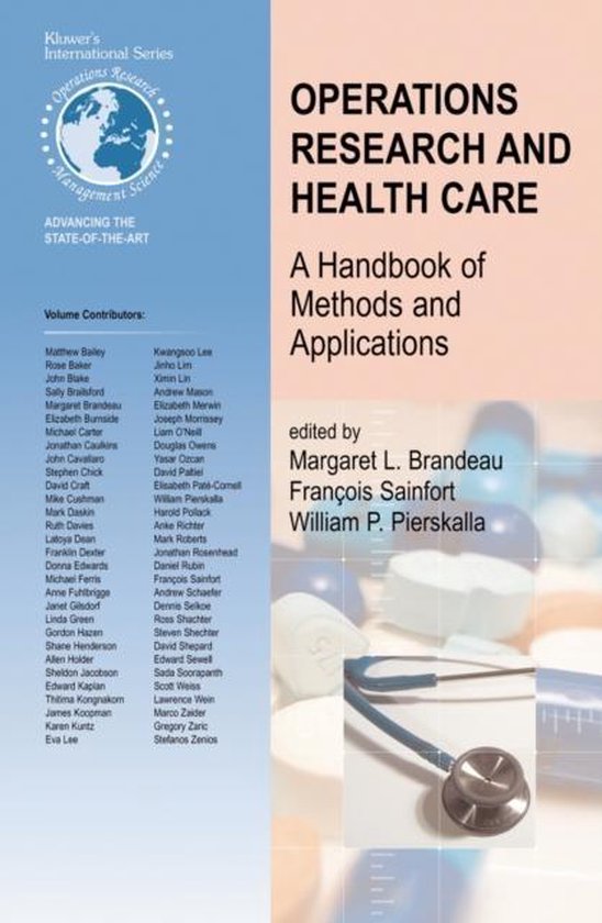 Operations Research and Health Care - cover