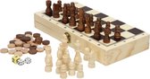 Eddy Toys Spellendoos - 3-in-1 - 66-delig - hout