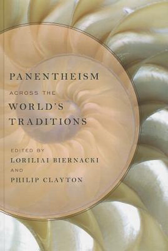 Boekomslag van Panentheism Across the World's Traditions met een close-up van de buitenkant van een schelp.