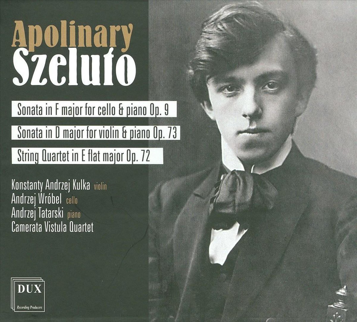 Szeluto: Sonata For Cello & Piano, Violin & Piano