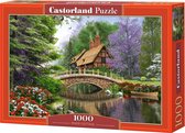 Castorland River Cottage – Puzzel – 1.000 stukjes – Satijnen afwerking – Perfecte pasvorm – Europese kwaliteit