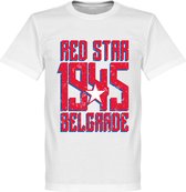 Rode Ster Belgrado 1945 T-Shirt - S
