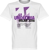 La UnDecima Real Madrid Winners T-Shirt - XXXXL