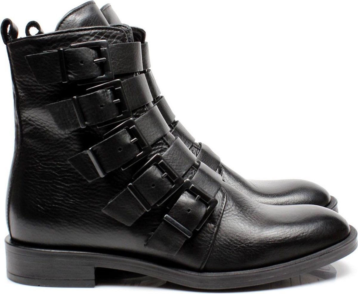 Elisir 454 gesp boots - zwart, ,39 / 6 | bol.com