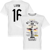 Duitsland Road To Victory Lahm T-Shirt - XS
