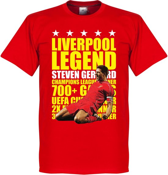 Steven Gerrard Legend T-Shirt - XXL