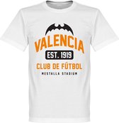 Valencia Established T-Shirt - Wit - S