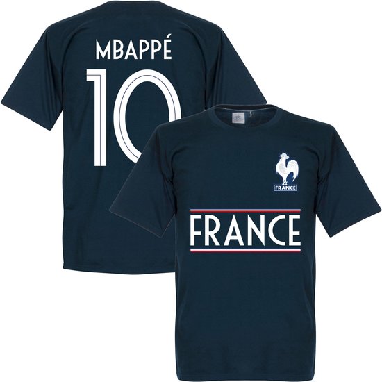Frankrijk Mbappé Team T-Shirt - Kinderen - 140 | bol.com