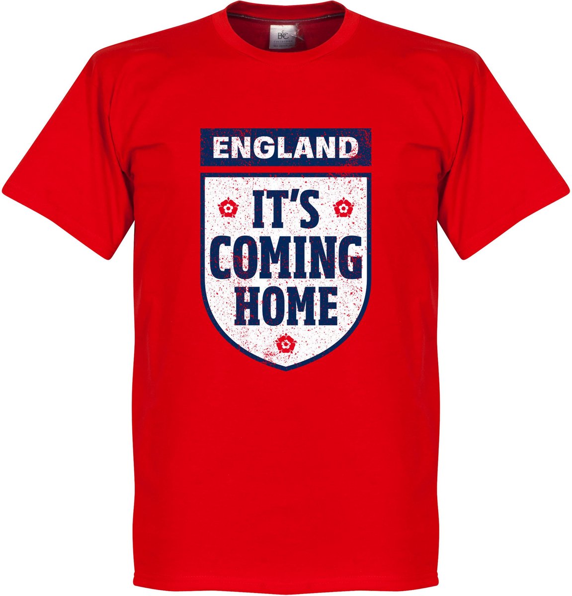 It's Coming Home England T-Shirt - Kinderen - Rood - 140