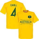 Australië Cahill 4 Team T-Shirt - Geel - XL