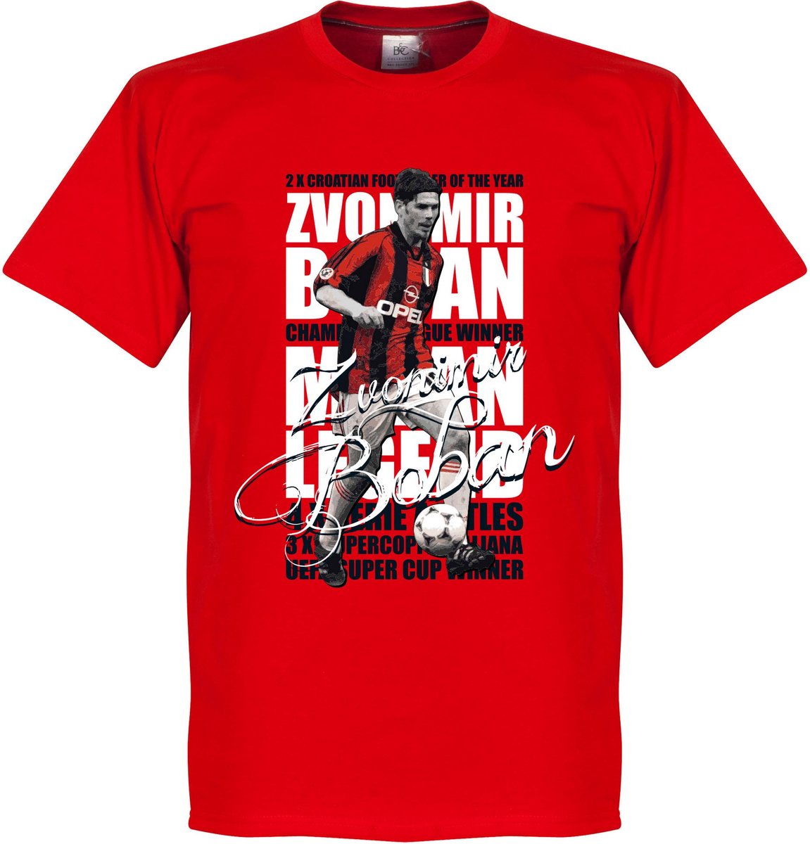 Zvonimir Boban Legend T-Shirt - S
