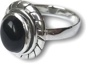 Zilveren Black Onyx ring Martina