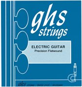 GHS E-Git.snaren,09-42,Precision Flatwound,Stainless Steel - Elektrische gitaarsnaren