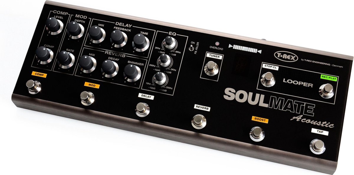 T-Rex Soulmate Acoustic - Effect-unit voor akoestische gitaar