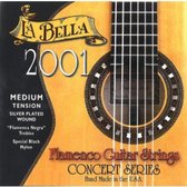 La Bella K-Git. snaren La Bella, 2001 Flamenco Medium, set - Klassieke gitaarsnaren