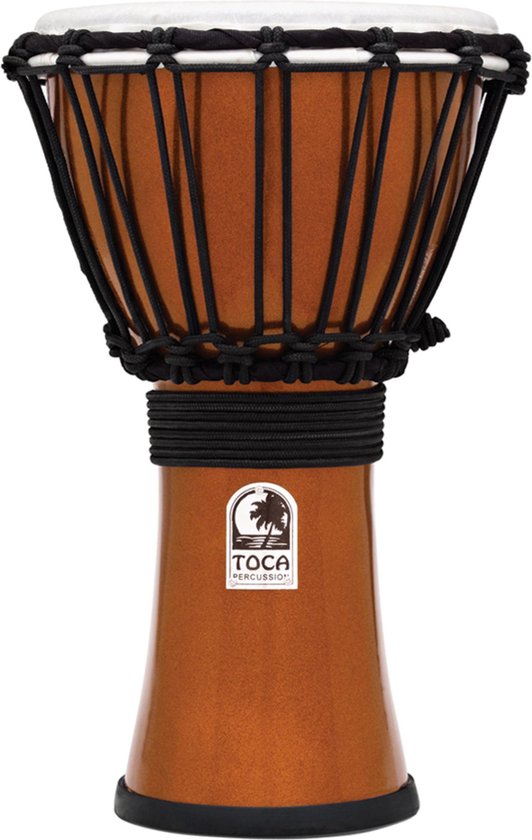 Toca TFCDJ7MO Freestyle Colorsound Djembe Metallic Orange djembé bol