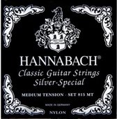 Hannabach 652527 Klassieke gitaarsnaren Serie 815 Medium Tension Silver Special - Set