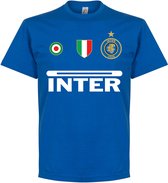 Inter Milan Team T-Shirt - Blauw - L